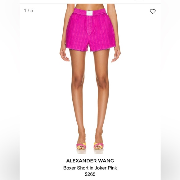 ALEXANDER WANG
Boxer Short in Joker Pink - Picture 4 of 6